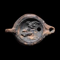 Five Roman Terracotta Erotic Oil Lamps