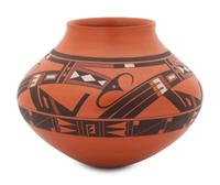 Polychrome Pottery Jar