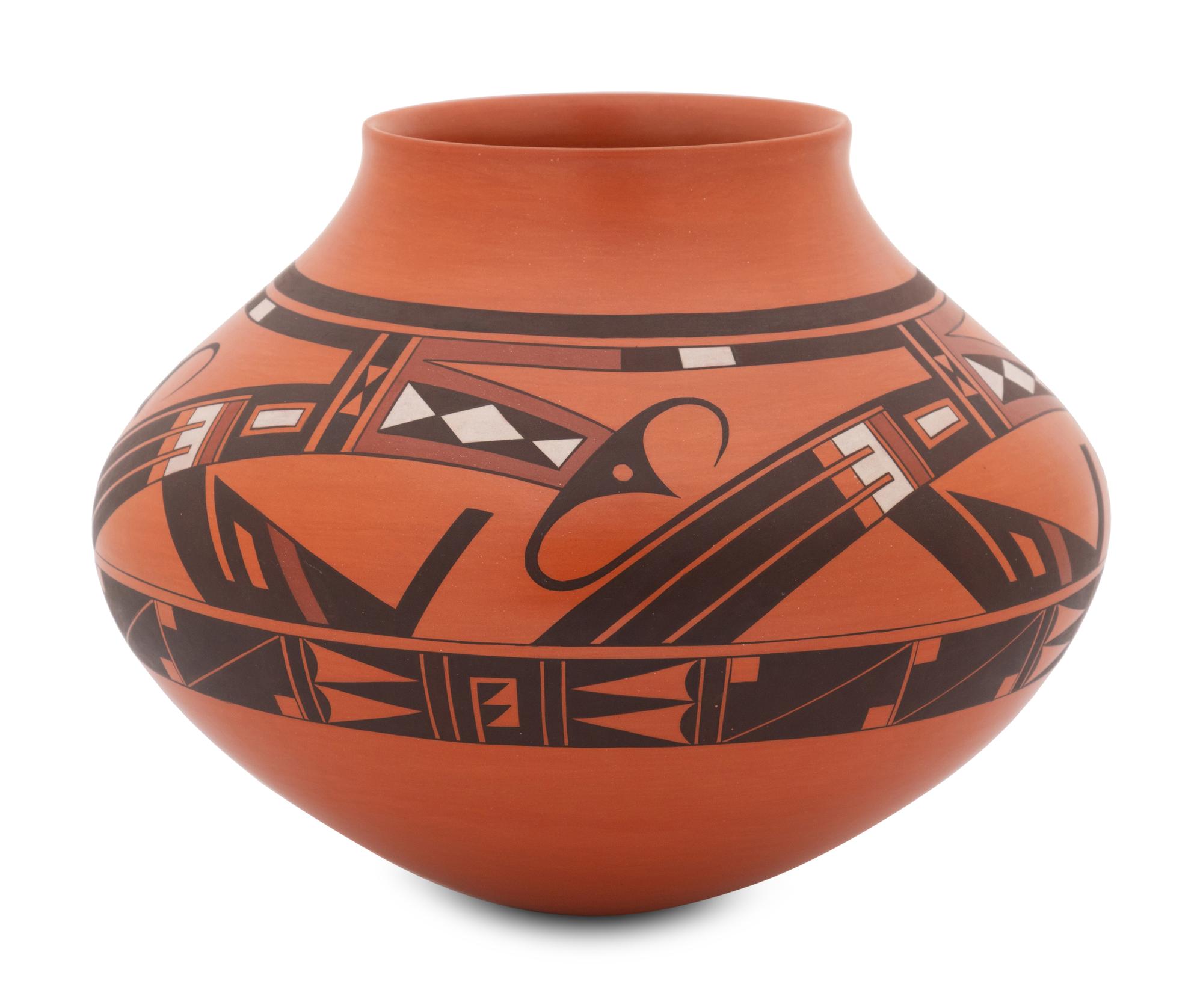 Polychrome Pottery Jar