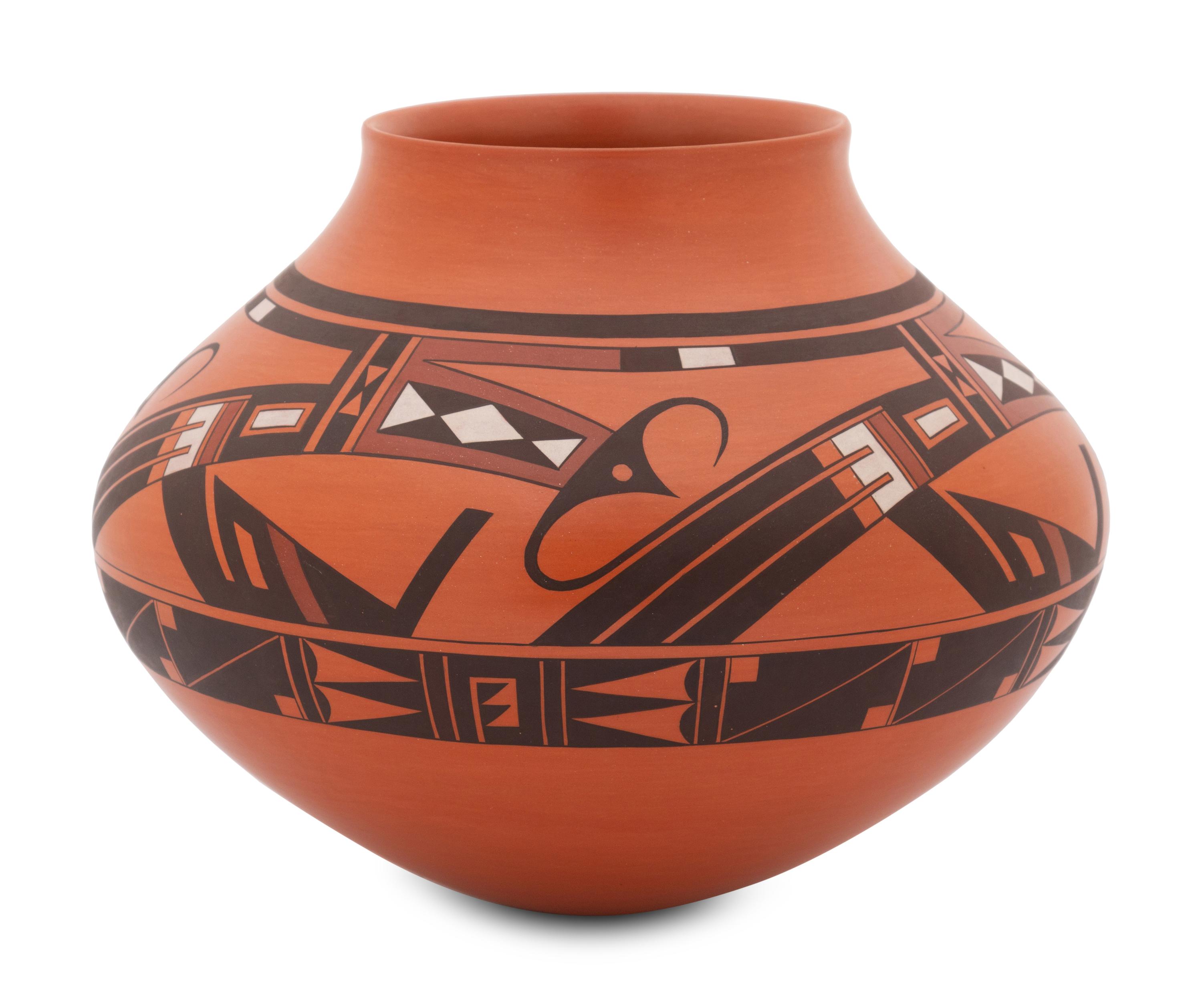 Polychrome Pottery Jar