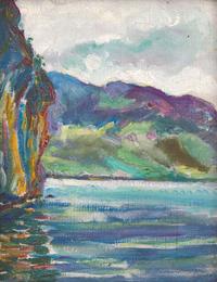 Arthur Beecher Carles (American, 1882–1952) - Lac d'Annecy