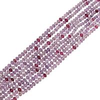 Mish, Amethyst, Tourmaline, and White Gold Bead Necklace