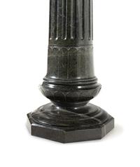 A Continental Green Marble Pedestal