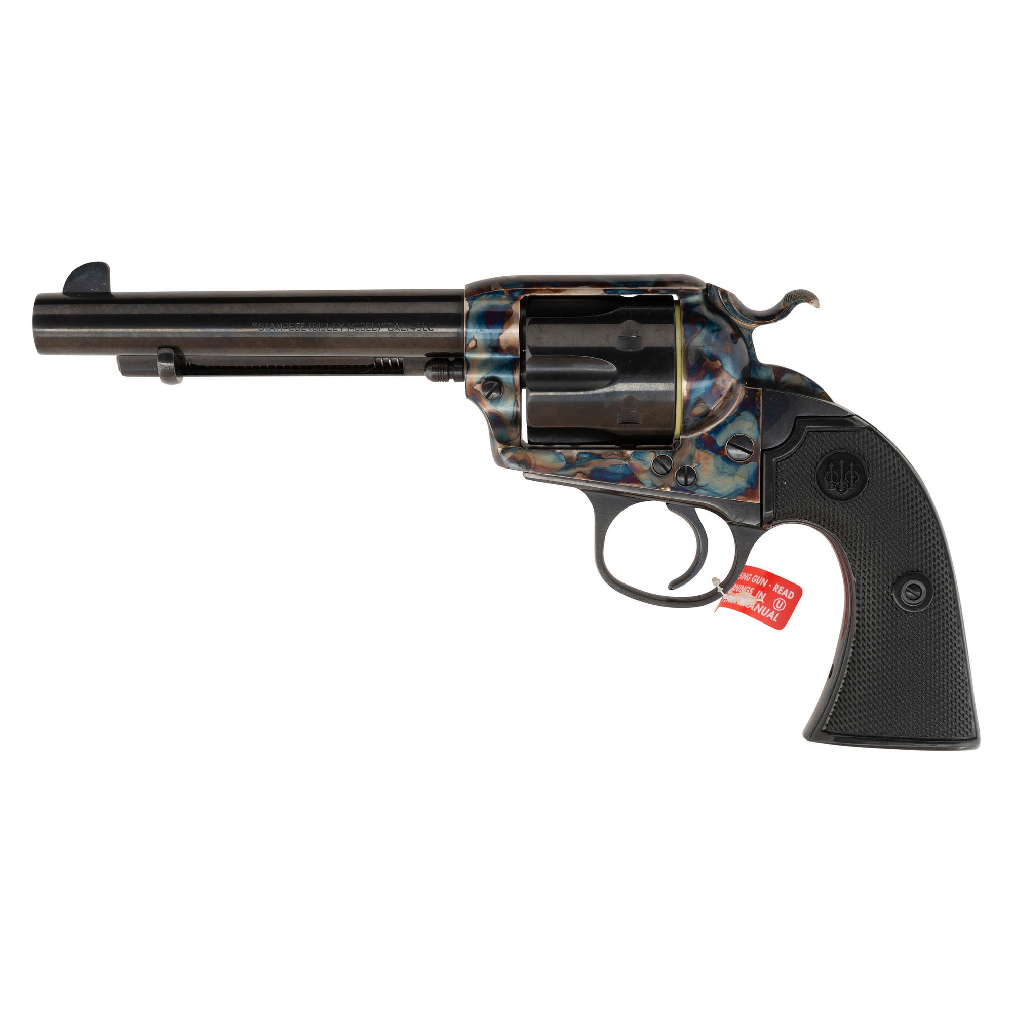 *Uberti-made Beretta Stampede Replica Colt Bisley Revolver in .45 Colt