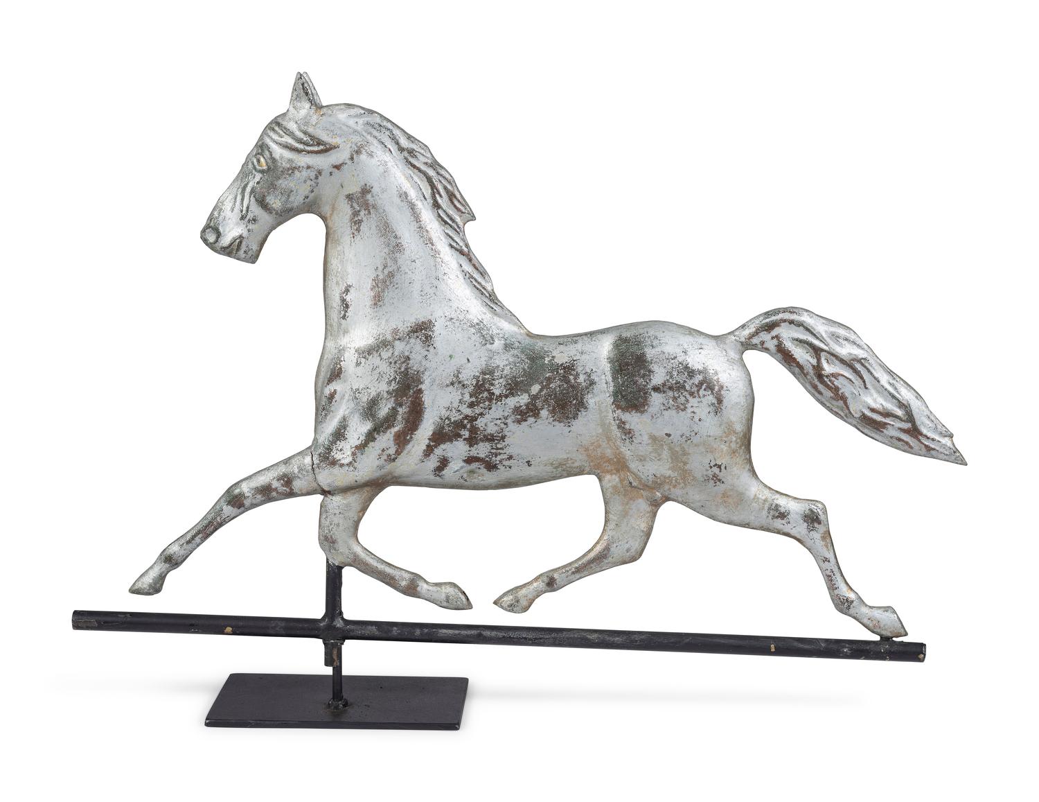 A Copper Horse Weathervane