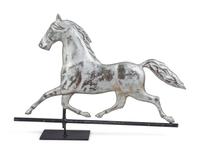 A Copper Horse Weathervane
