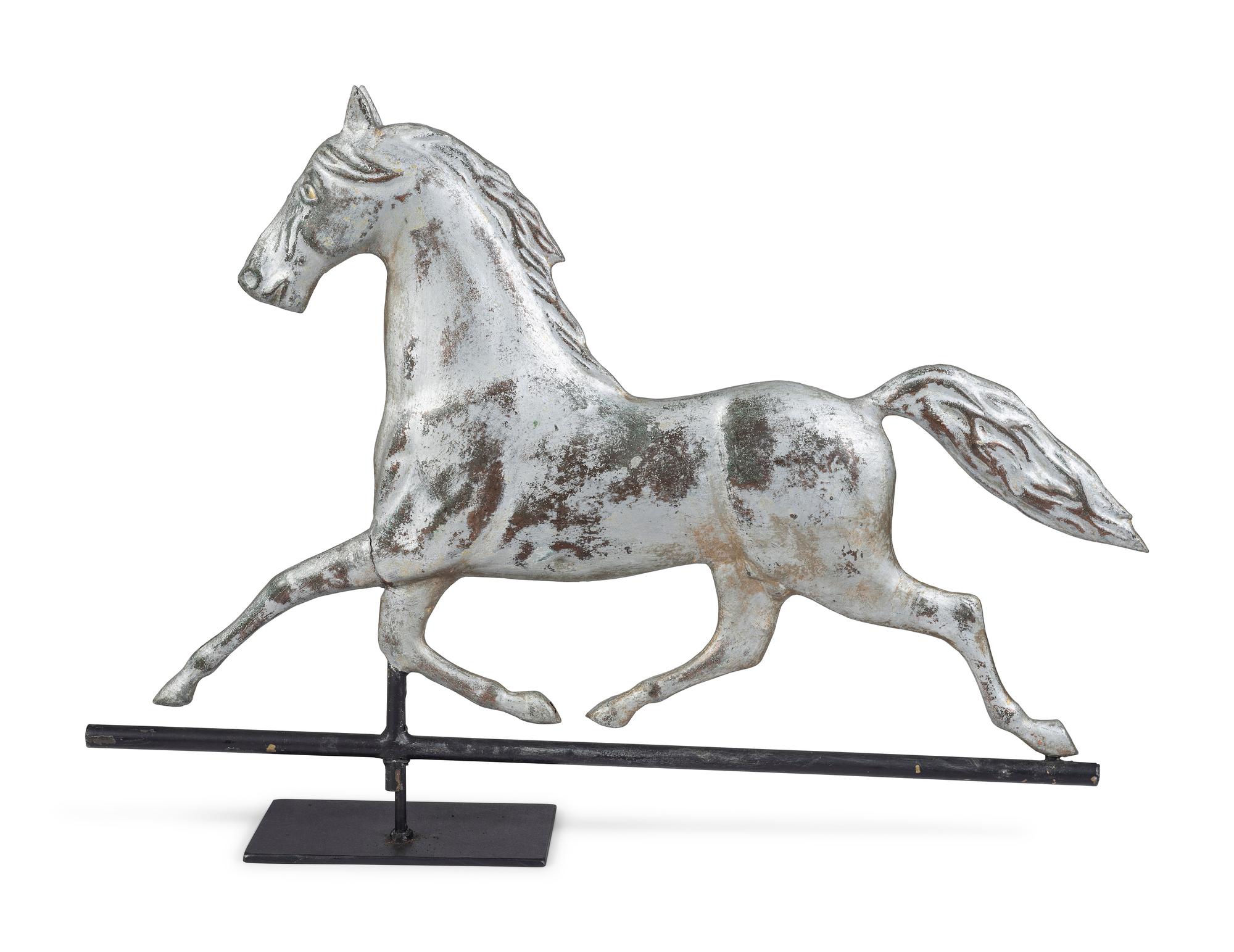 A Copper Horse Weathervane