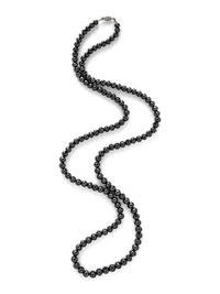 BLACK DIAMOND AND DIAMOND NECKLACE