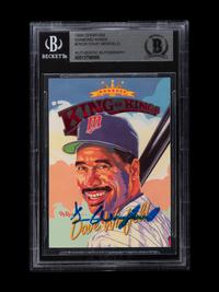 A Group of 27 1994 Donruss Diamond Kings Signed Autograph Baseball Cards,