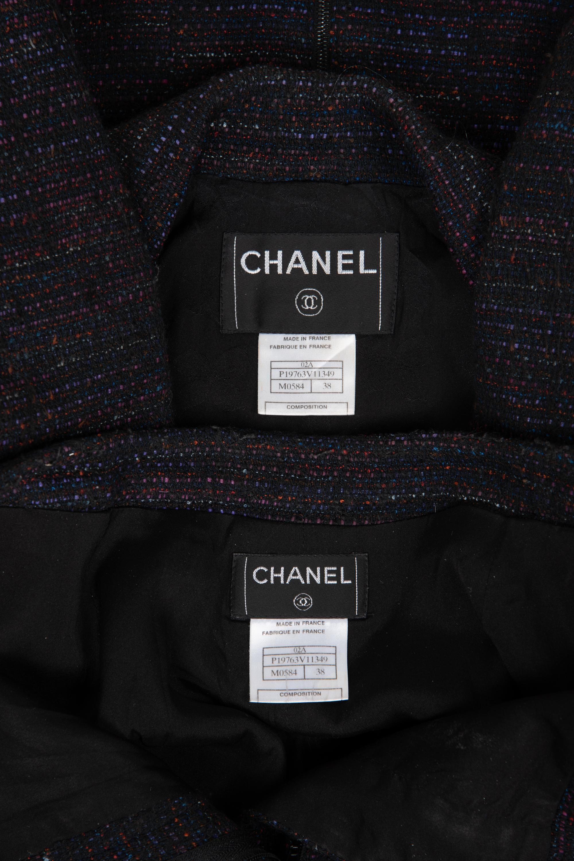 Chanel Tweed Pantsuit, Fall 2002
