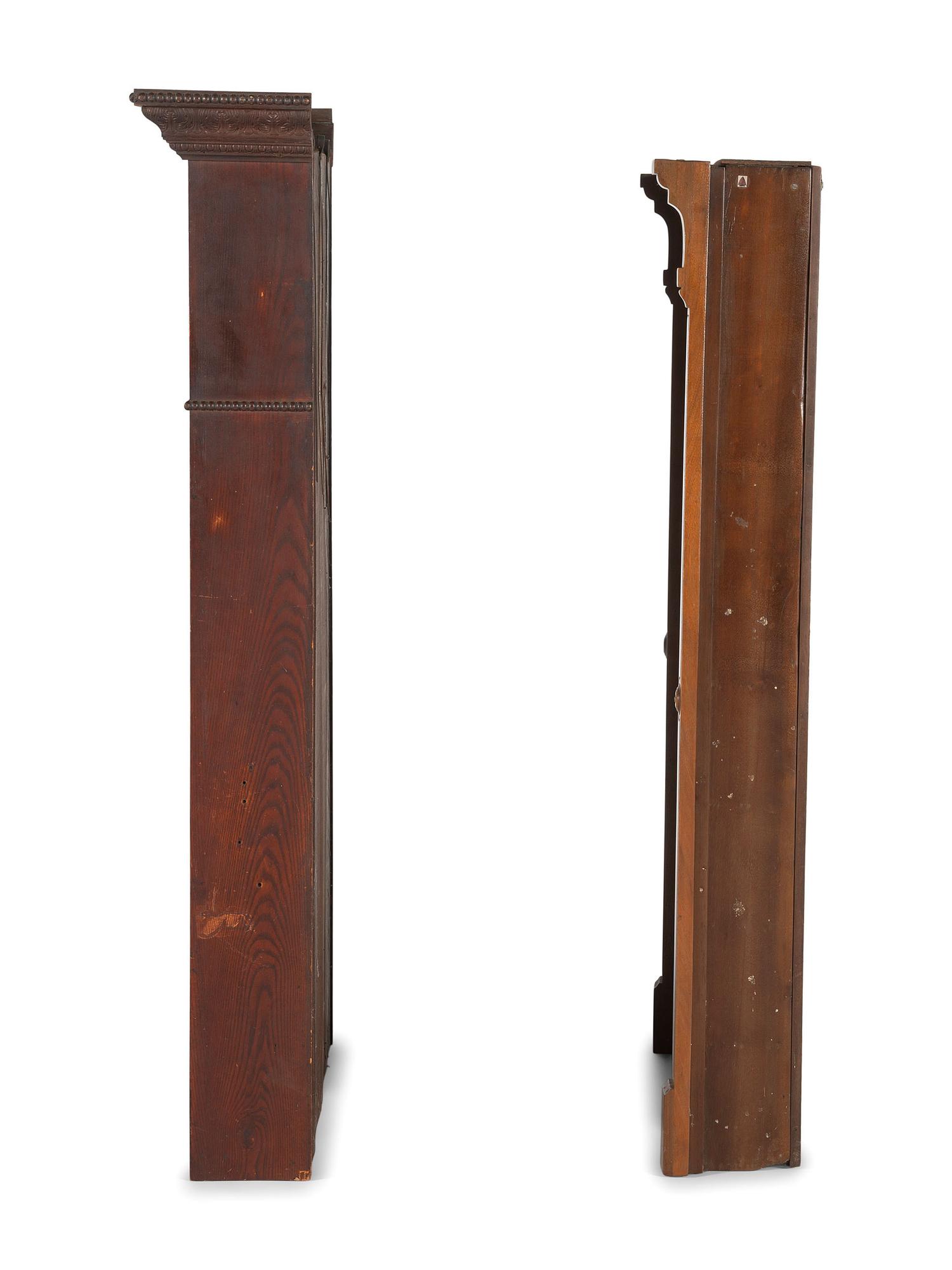 Two Eastlake Style Shaving Mug Racks