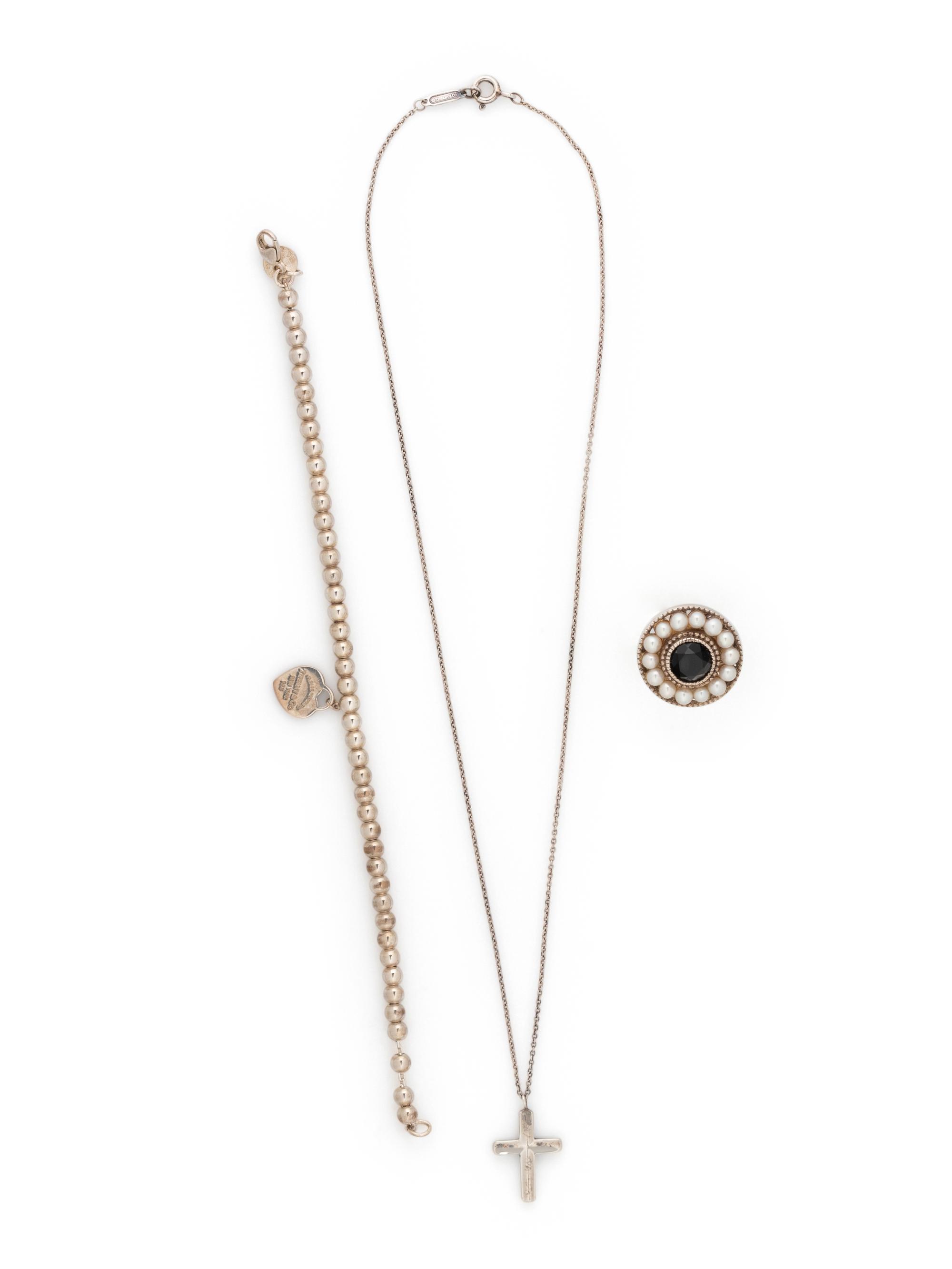 TIFFANY & CO., STERLING SILVER JEWELRY
