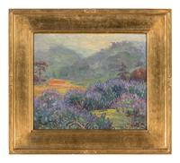 Purple and Gold Hills