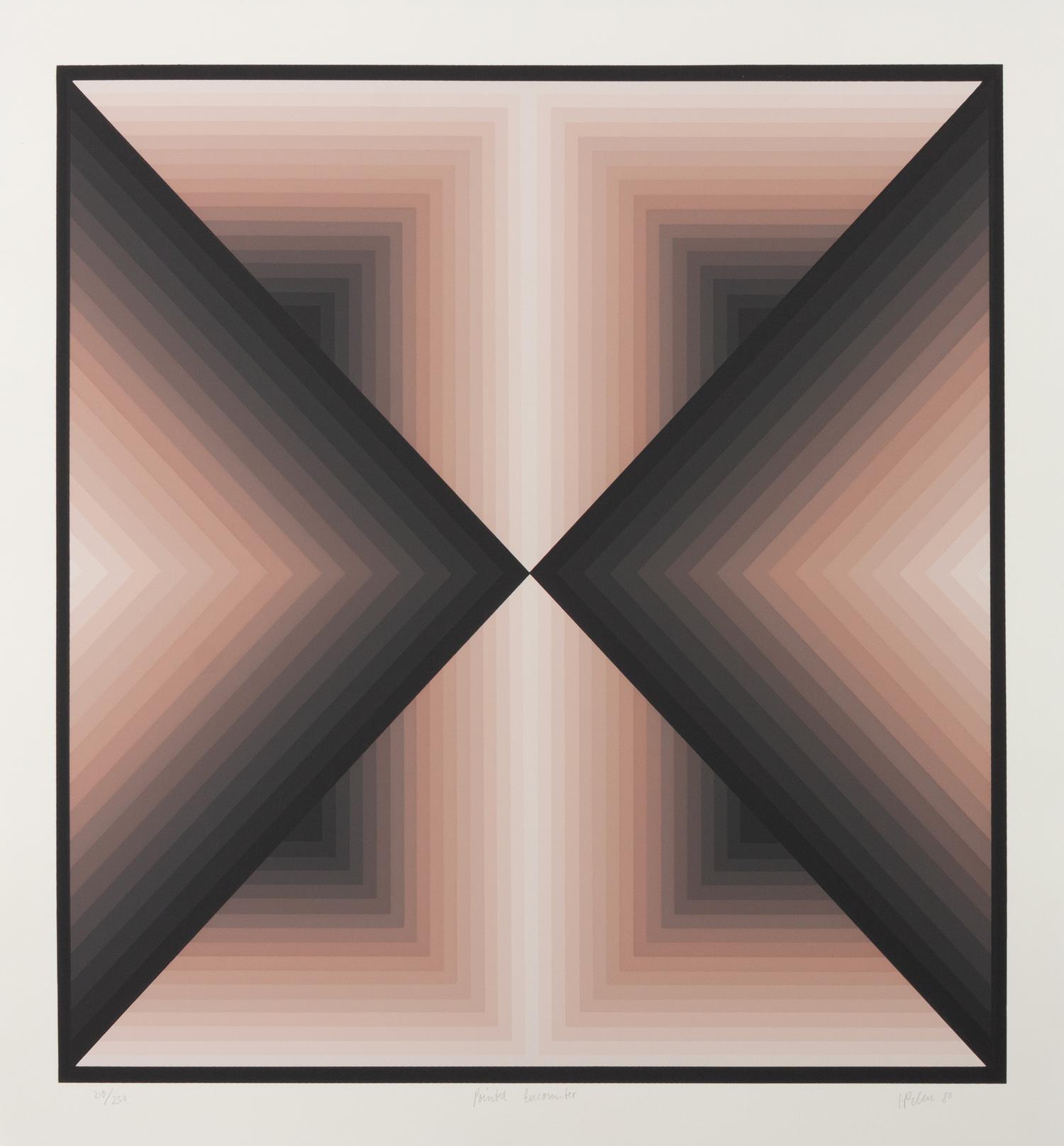 A pair of prints ( Interchange; Pointed Encounter )