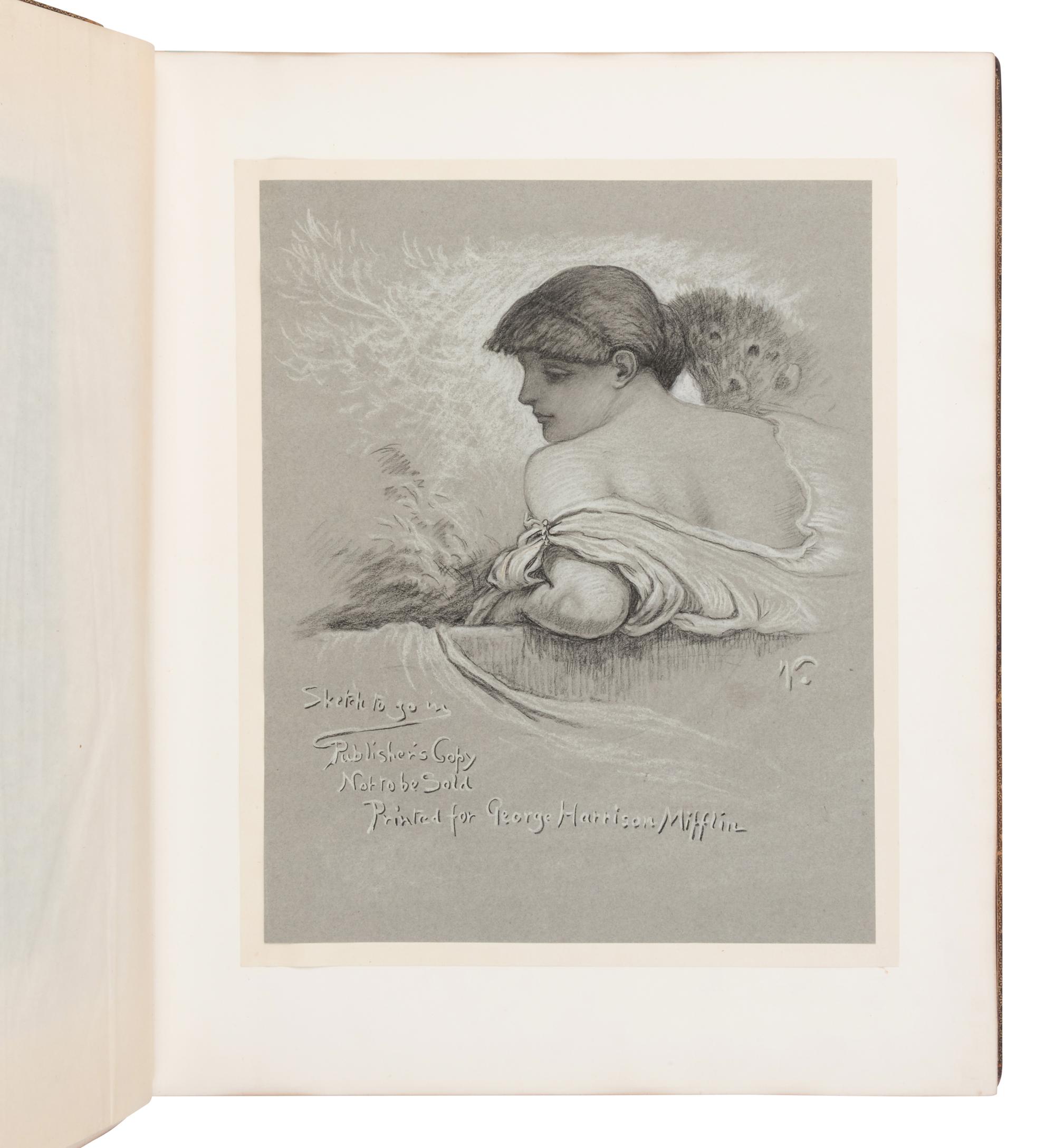 [VEDDER, Elihu (1836-1923), illustrator]. Rubaiyat of Omar Khayyam: The Astronomer-Poet of Persia . Edward Fitzgerald, translator. Boston: Riverside Press for Houghton Mifflin and Company, 1884.