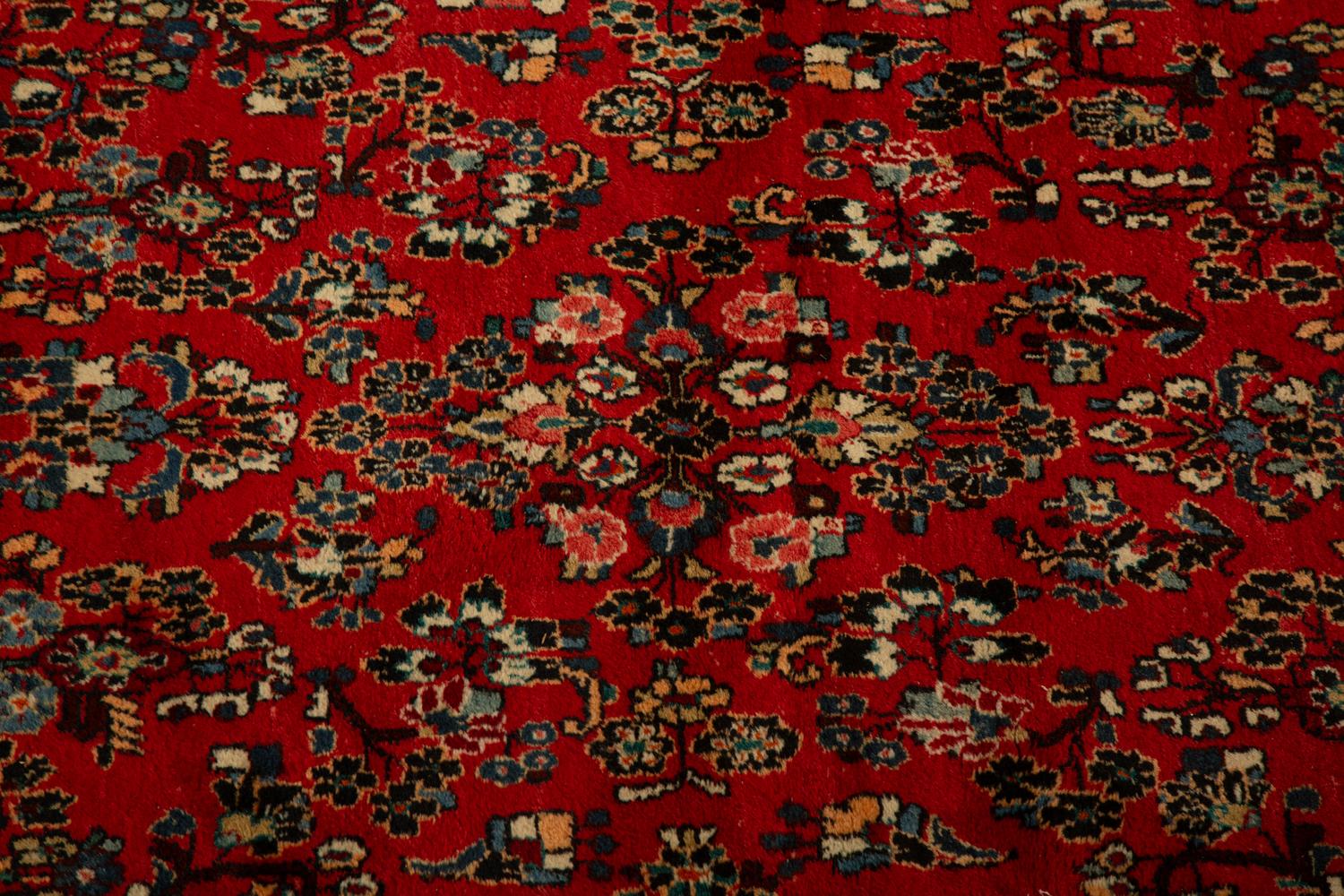 A Sarouk Wool Rug