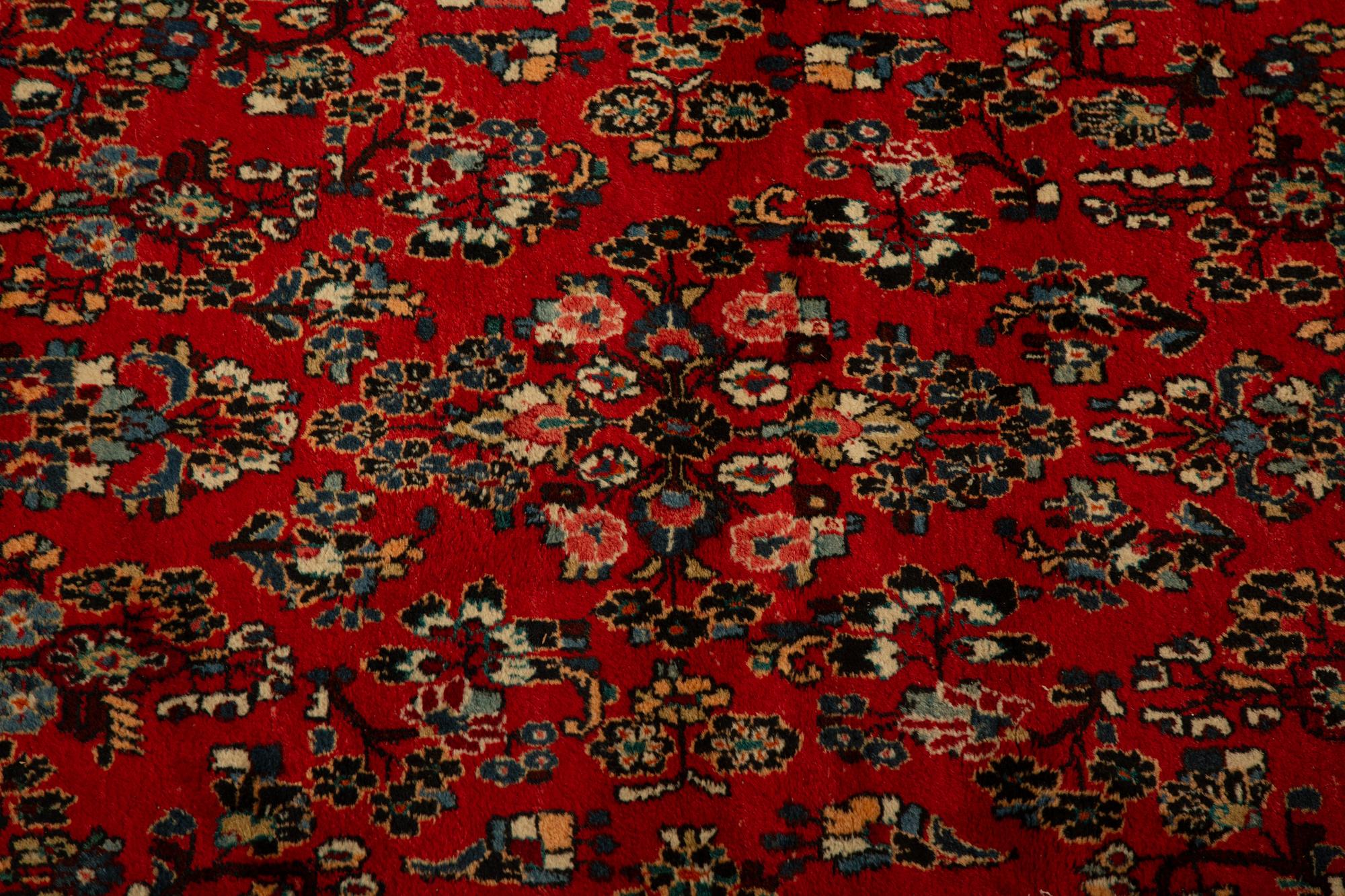 A Sarouk Wool Rug