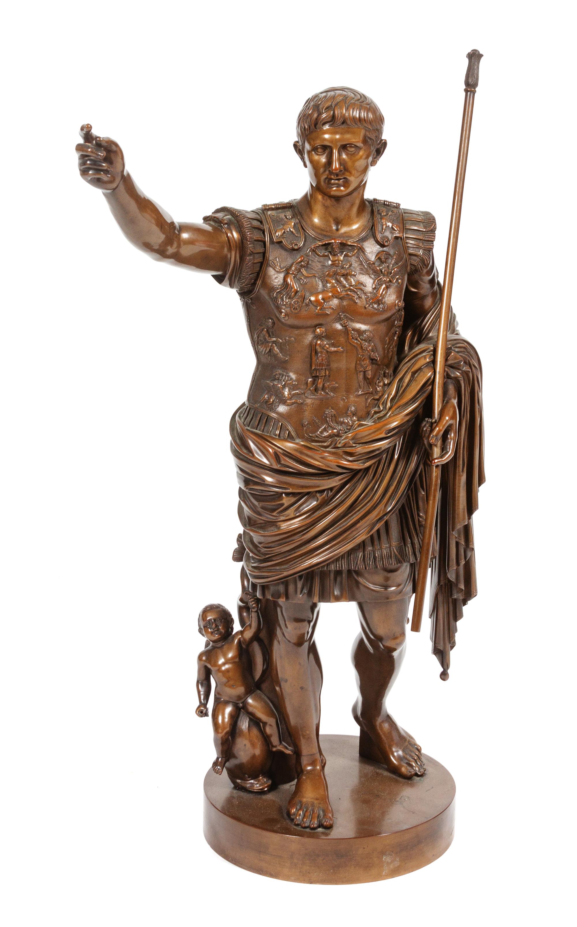 Benedetto Boschetti, (Italian, 1820-1879), Prima Porta Augustus
