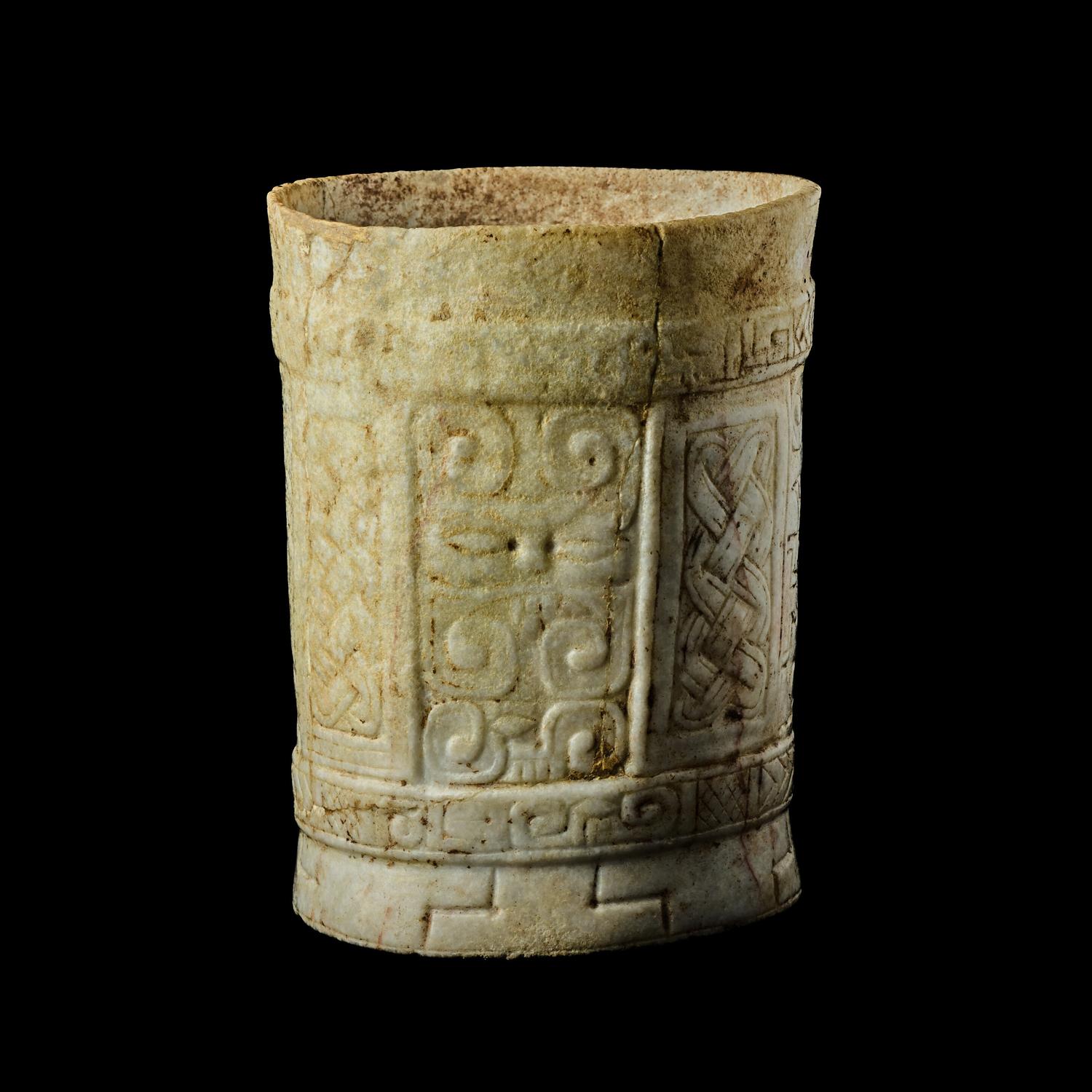 A Honduran Marble Vessel