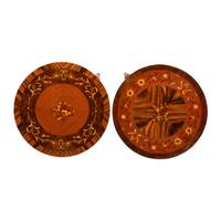 A Pair of Louis XV Style Marquetry Tables
