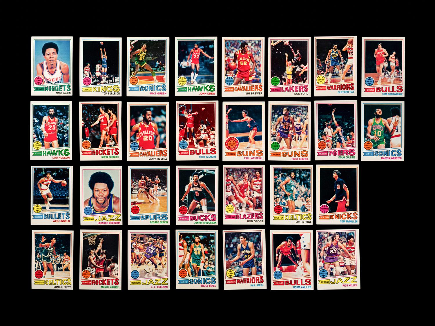 A Complete Set of 1977-78 Topps Basketball Cards,