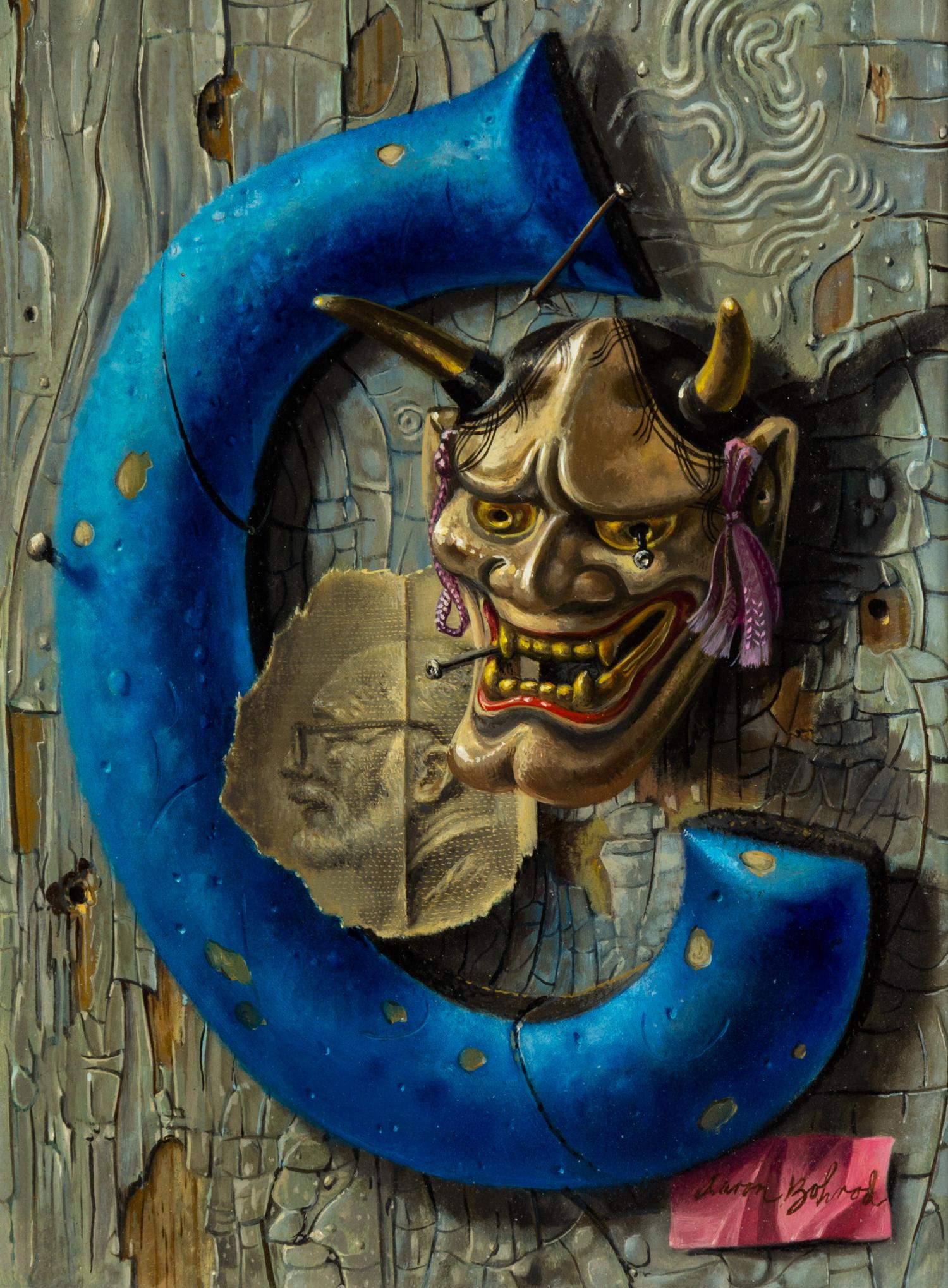 Aaron Bohrod, (American, 1907-1992), Devil and the Deep, 1977