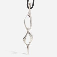 Donald Wright (American, 1930-2012) Group of Five Pendant Necklaces, USA, circa 1960s