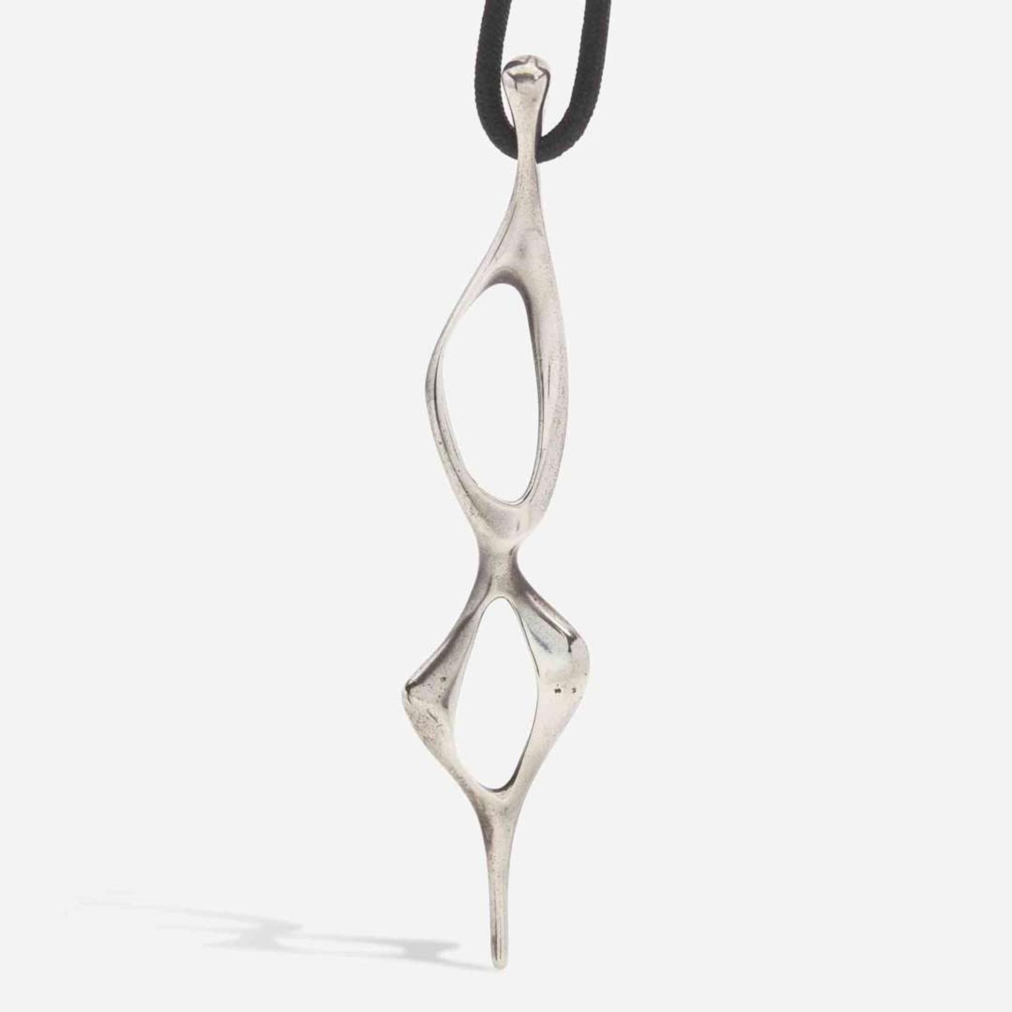 Donald Wright (American, 1930-2012) Group of Five Pendant Necklaces, USA, circa 1960s