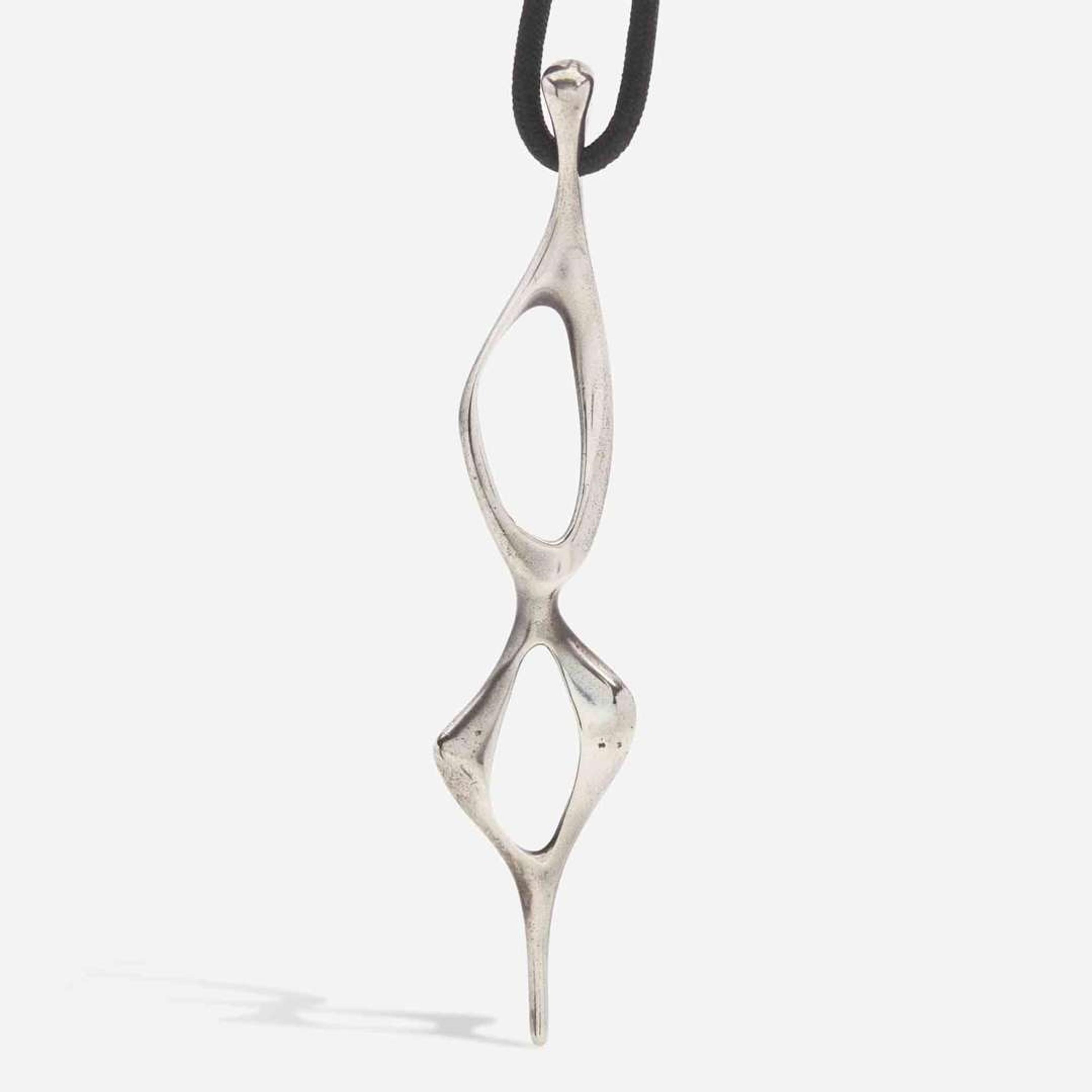 Donald Wright (American, 1930-2012) Group of Five Pendant Necklaces, USA, circa 1960s