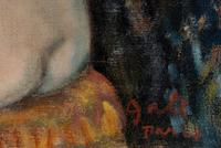 Femme nue à sa toilette