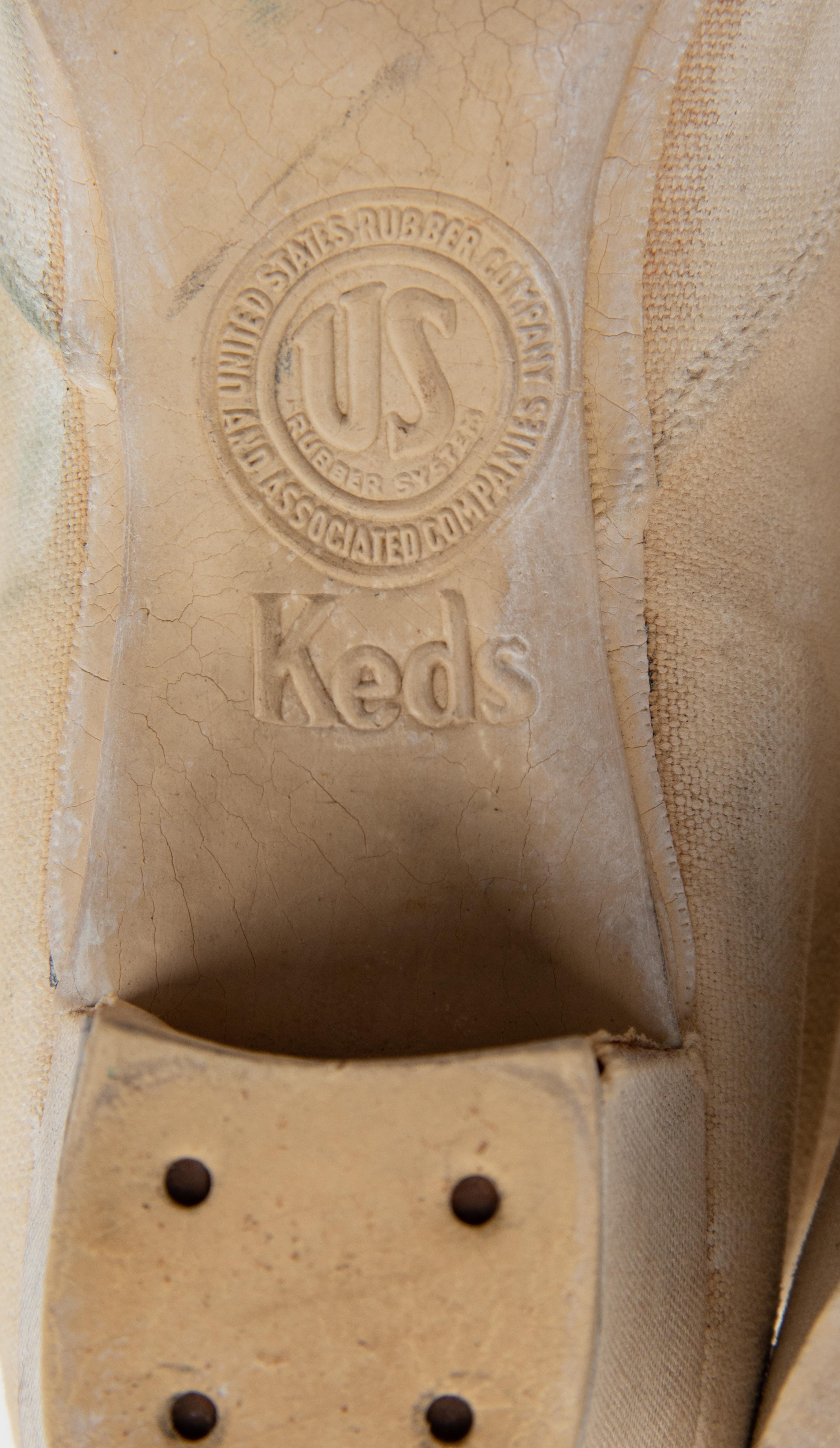 Two Pairs of Early Women's Sportswear Boots, Including Keds, c.1920