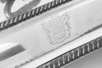 A George IV Silver-Plate Entree Dish and Cover and an Associated Meat Cloche