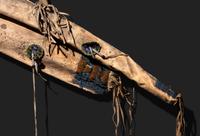 Sioux Bow Case and Quiver, with Bow and Arrows
