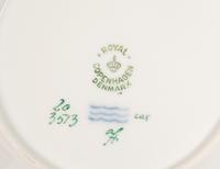 A Royal Copenhagen Flora Danica Porcelain Part Dinner Service