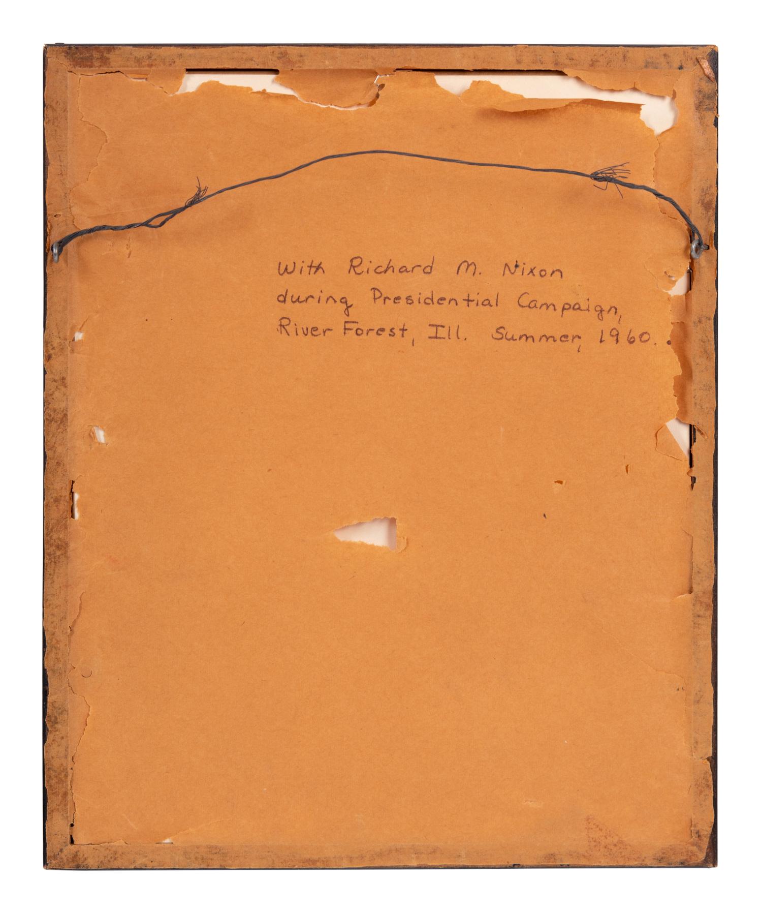 (Politics) NIXON, Richard M. (1913-1994). A personal, hand-signed letter from Former President Richard M. Nixon regarding his wife, Pat Nixon’s health: