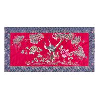 Five Chinese Embroidered Silk Panels, Late 19th-20th Century — 晚清-民國 綉片一組五幅