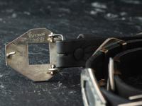Southwestern-style Sterling Silver Cast Concha Belt and Ranger Set