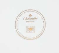 A Set of Sixteen Christofle Porcelain Chargers