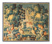 A Continental Pastoral Scene Tapestry — EARLY 19TH CENTURY