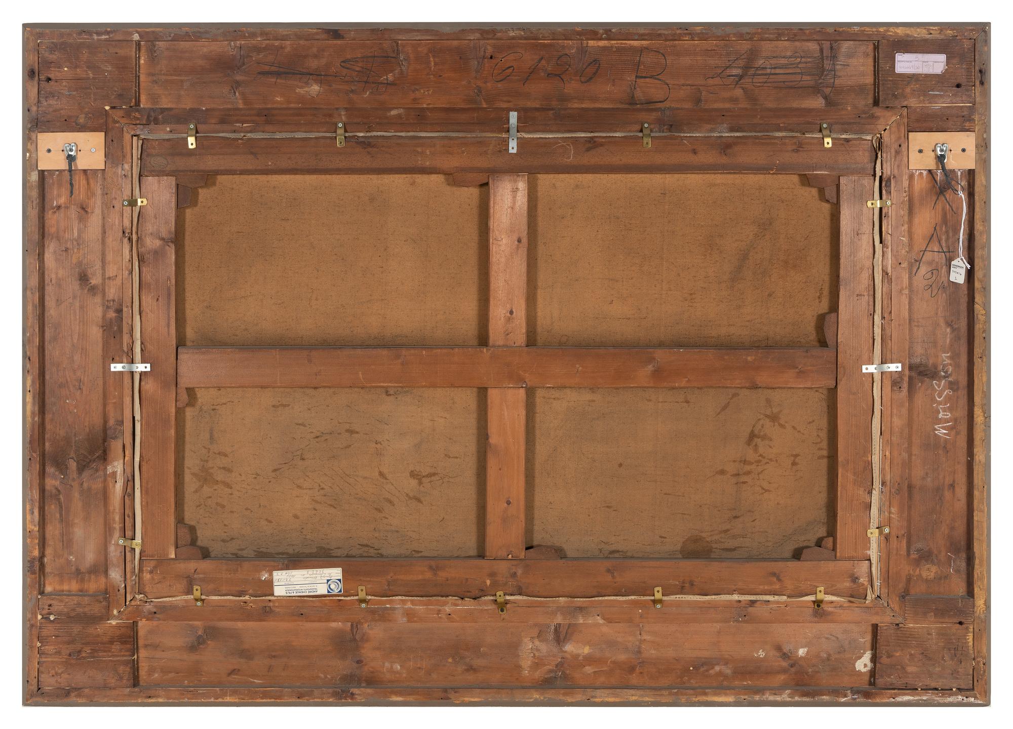 Les glaneuses dans les Chaumes-Berry , 1875
