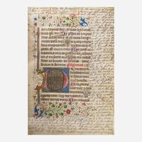[Religion] Illuminated 15th Century Latin Psalter