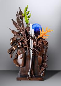 Untitled Sculpture, 2009 glass elements executed by Martin Blank