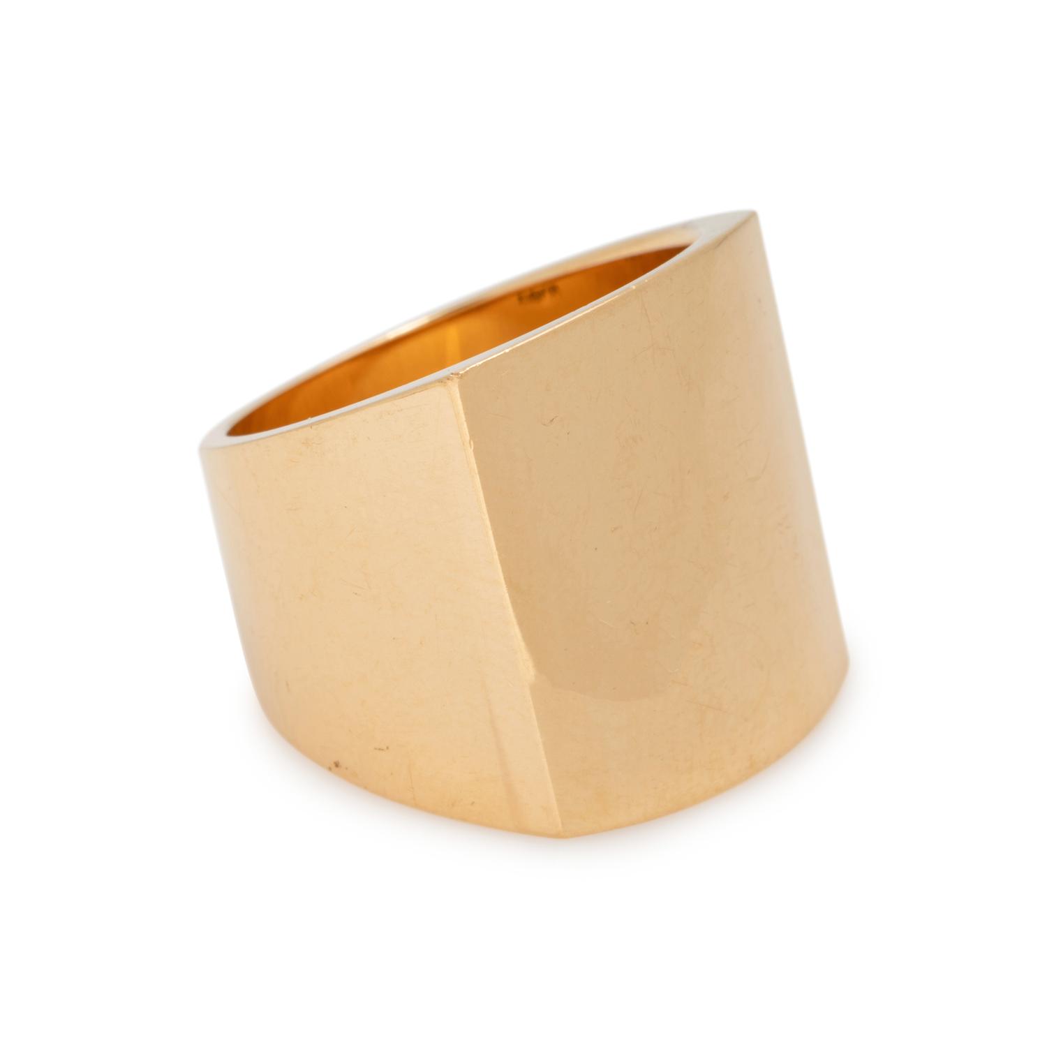YELLOW GOLD RING