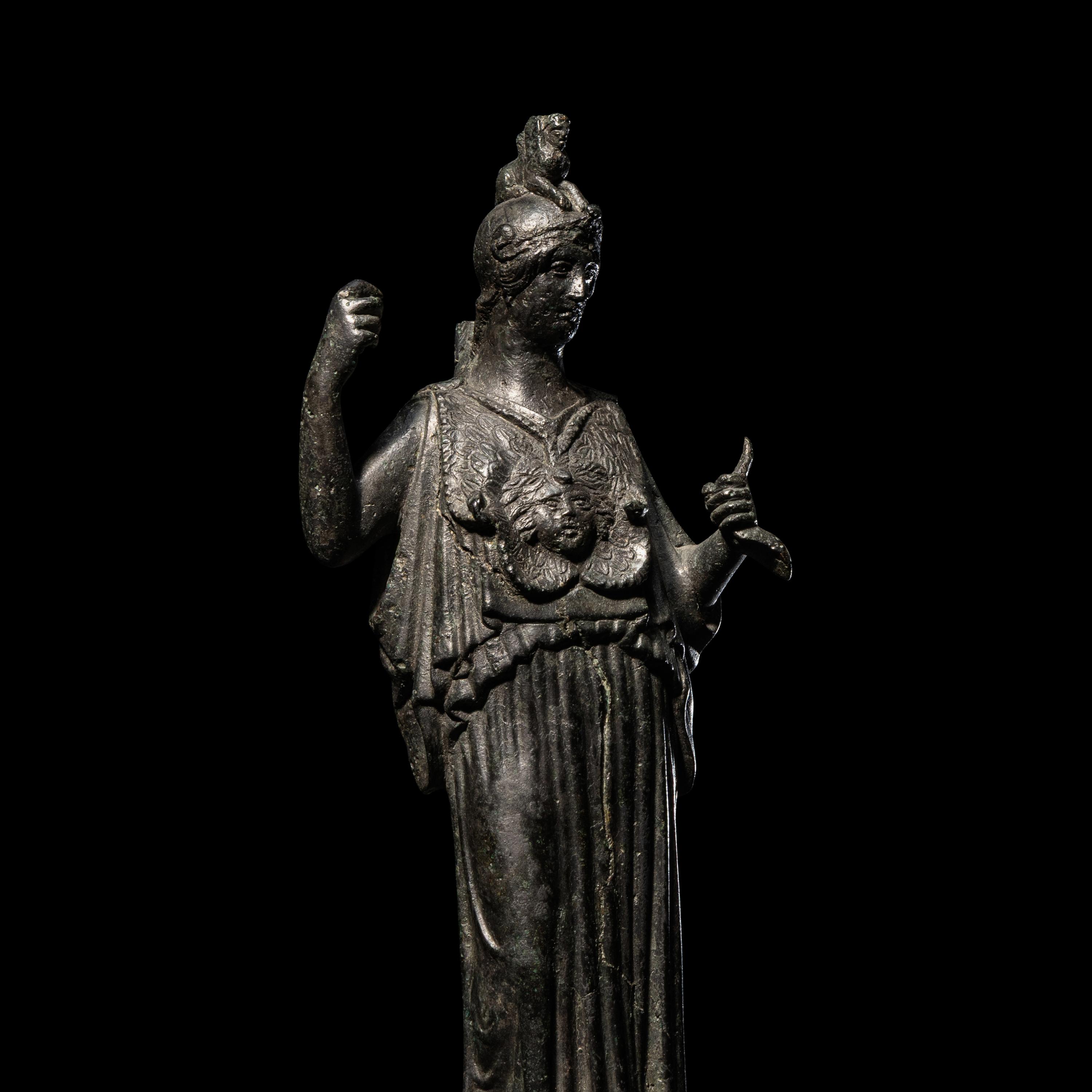 A Roman Bronze Athena