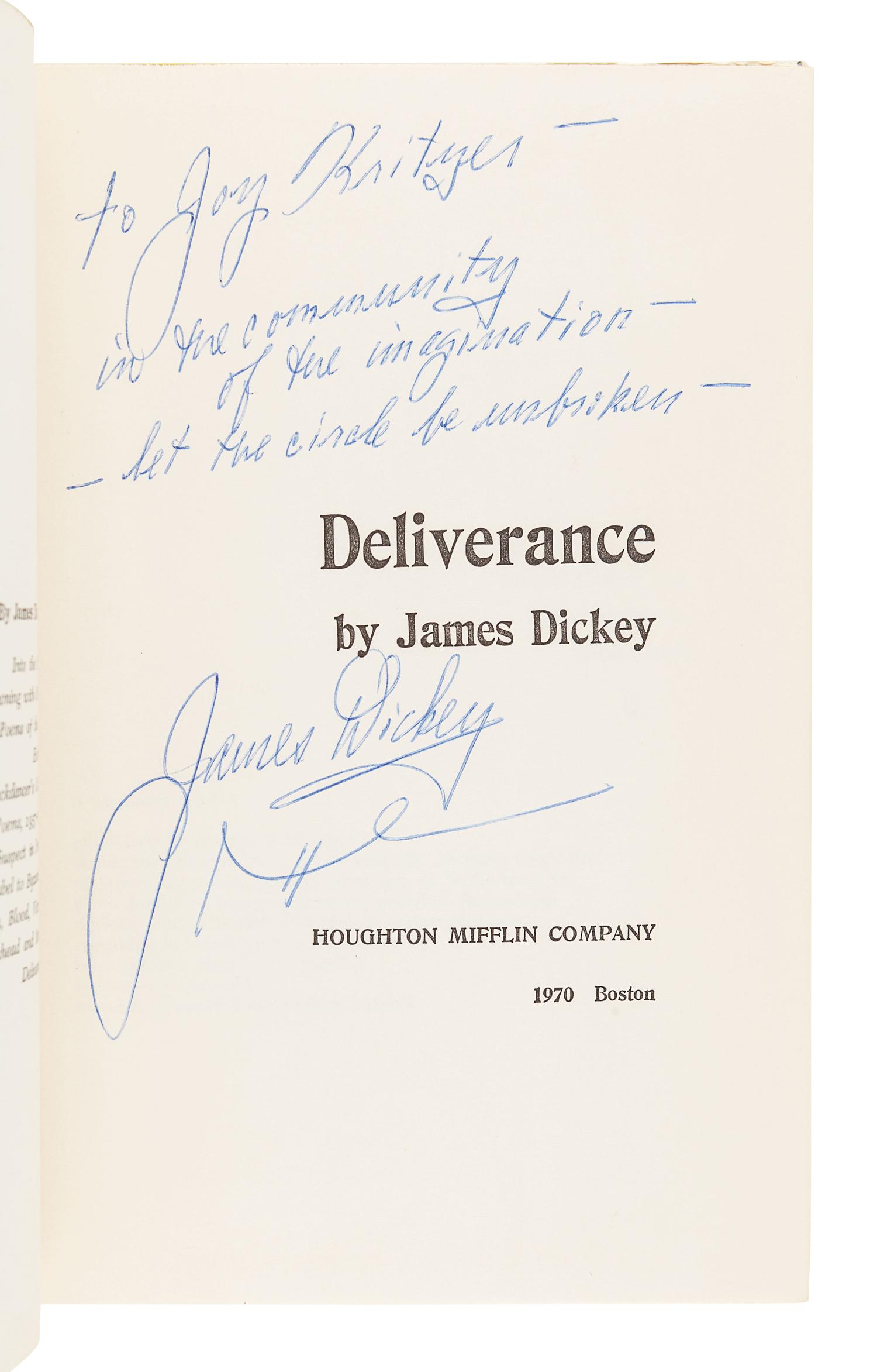 [LITERATURE IN FILM]. A group of 5 FIRST EDITIONS, comprising: