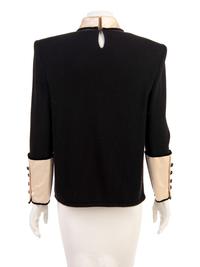 Three Valentino Cashmere Knit Tops with Bows, 1980s