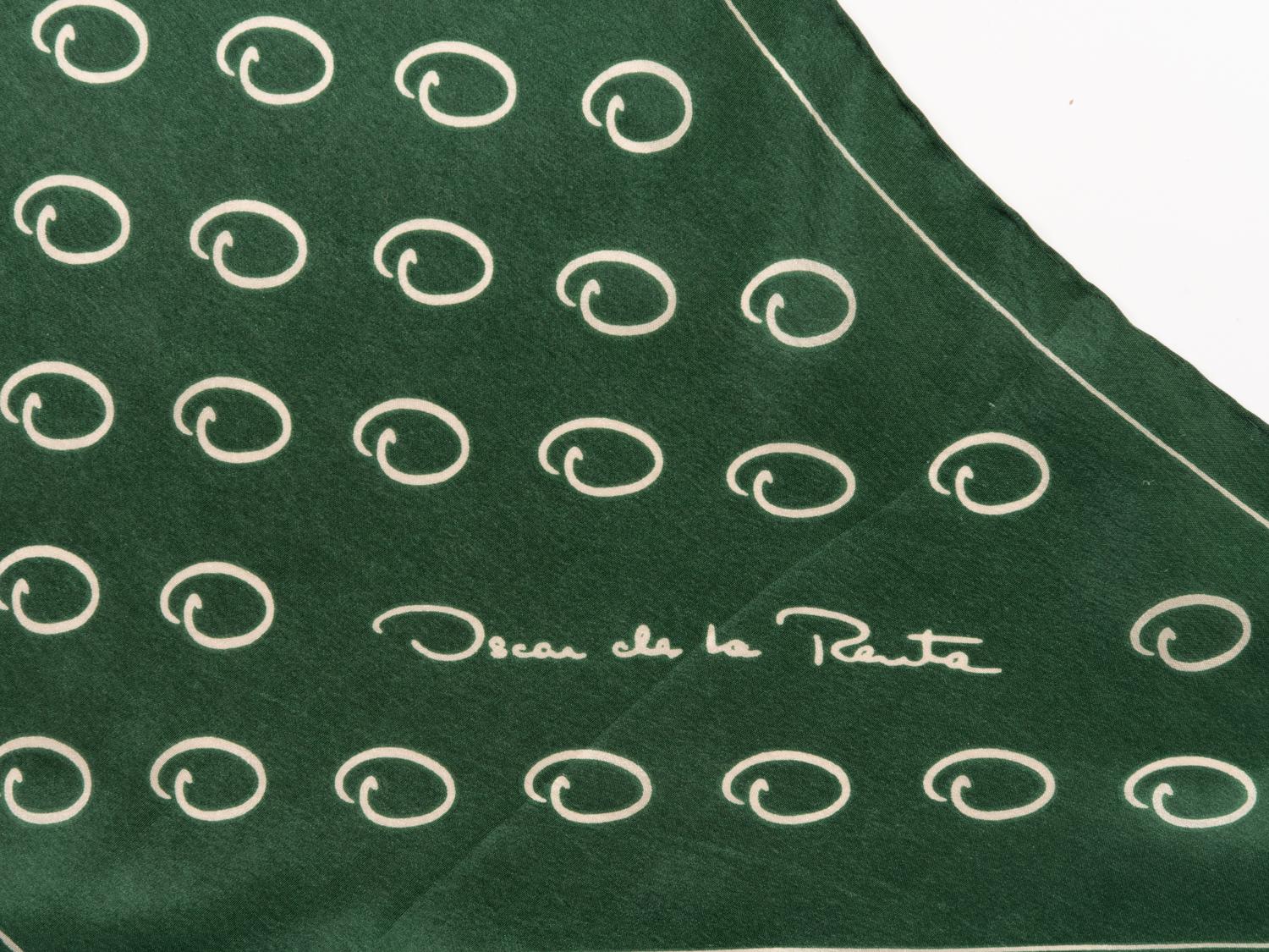Collection of Five Designer Scarves, 1960-2000s