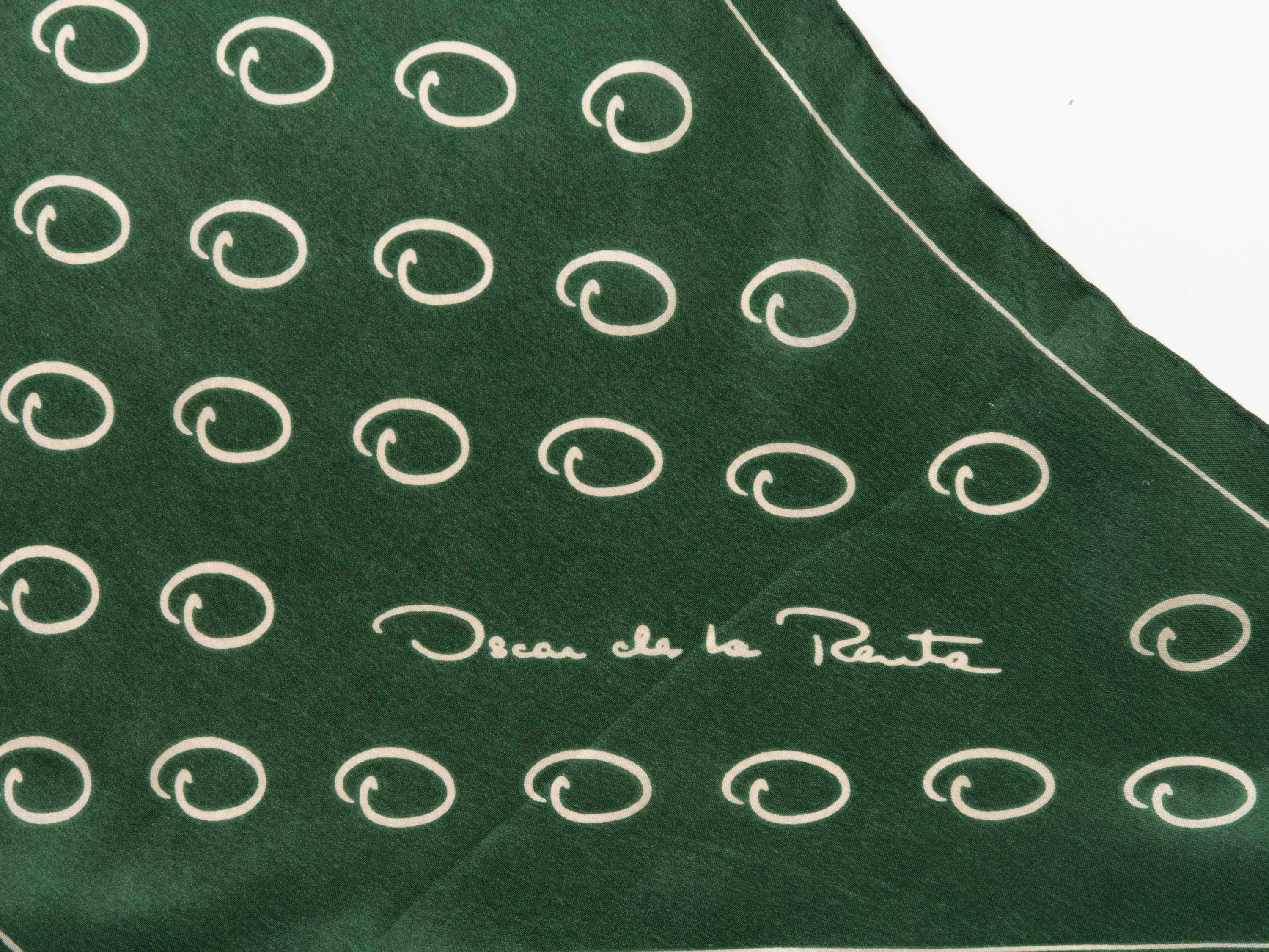 Collection of Five Designer Scarves, 1960-2000s