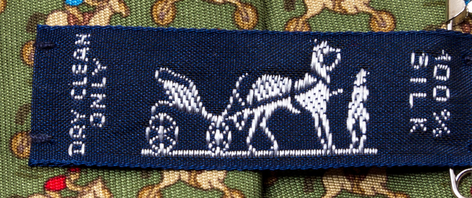 A Pair of Hermès Silk Ties,