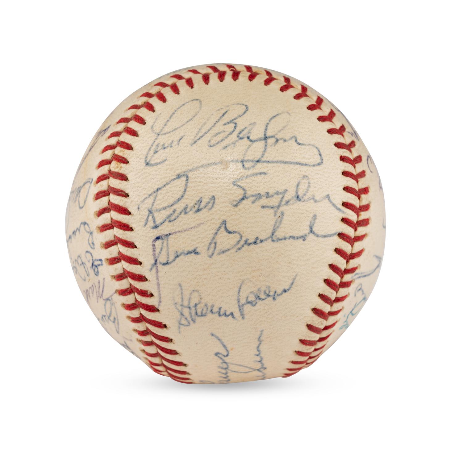 A 1967 Baltimore Orioles Team Signed Autograph Baseball (Beckett Authentication Services)